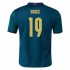 Camisola Itália Leonardo Bonucci 19 Equipamento Terceiro Euro 2020 Manga Curta